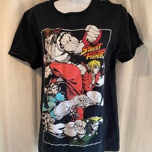 Vintage Street Fighter Video Game T-Shirt Mens Size S